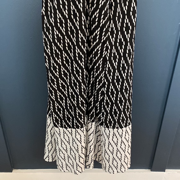 NWT Banana Republic Ikat Patio Dress in Black  6 - Picture 9 of 12